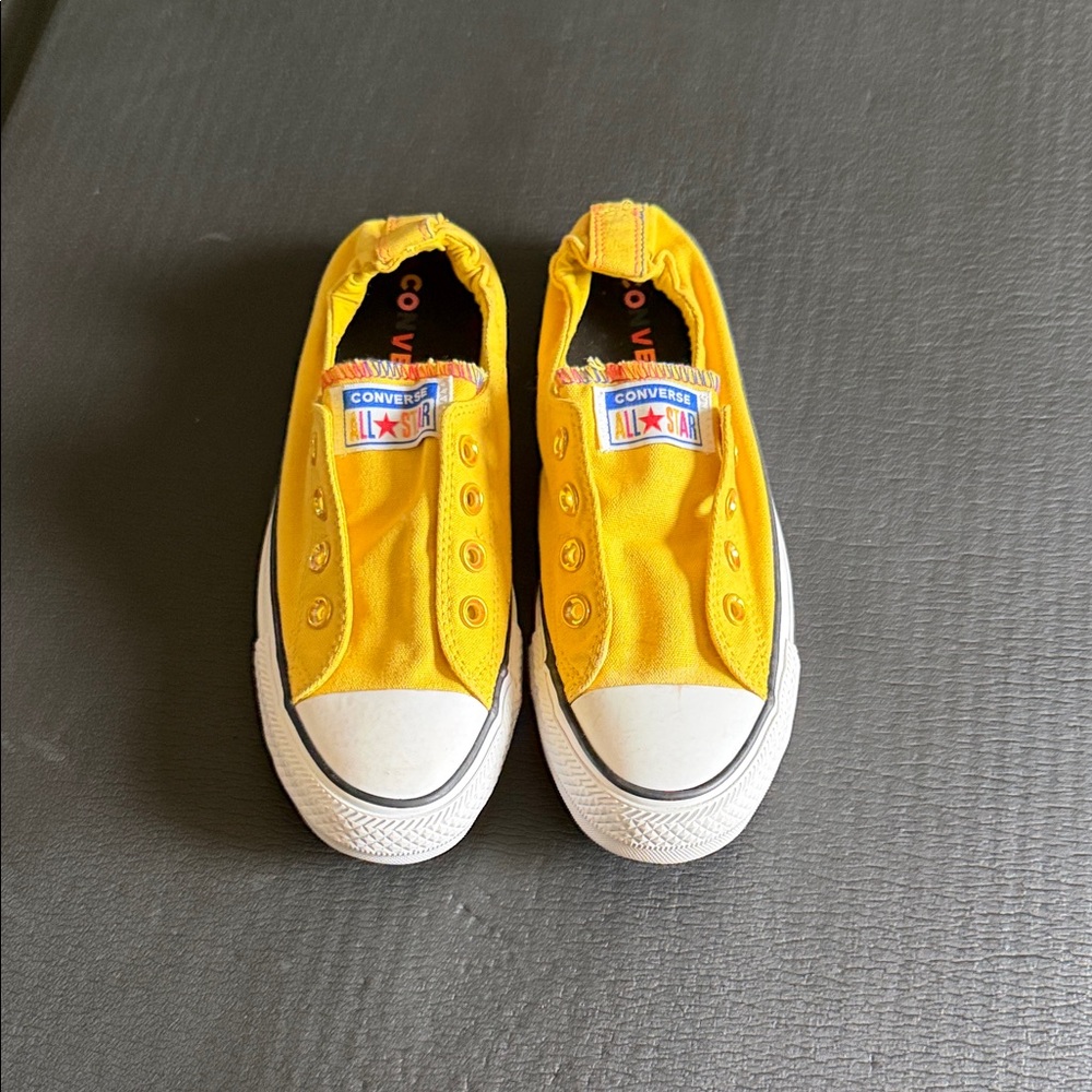 Converse Bright Yellow Slip-On Sneakers
